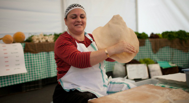 woman-making-bread