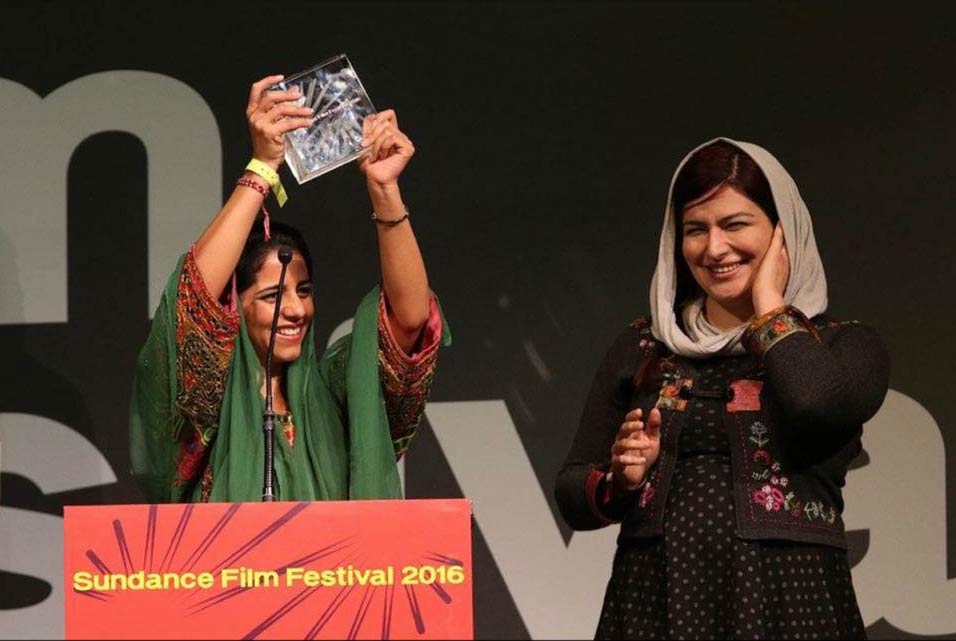 Rokhsareh-Ghaem-Maghami-and-Sonita-Alidazeh-at-Sundance