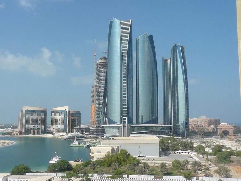 Etihad Towers, Abu Dhabi.